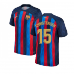 2022-2023 Barcelona Home Shirt (Ladies) (A INIESTA 8)