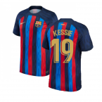 2022-2023 Barcelona Home Shirt (Ladies) (A INIESTA 8)