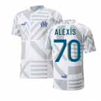 2022-2023 Marseille Pre-Match Jersey (White) (BAKAMBU 13)