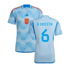 2022-2023 Spain Away Shirt (Iniesta 6)