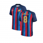 2022-2023 Barcelona CL Training Shirt (Grey) (A INIESTA 8)