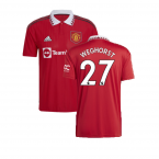 2022-2023 Man Utd Home Shirt (ALEX TELLES 27)