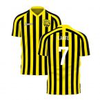 Al-Ittihad 2023-2024 Stripe Home Concept Football Kit (Libero) (Benzema 9)
