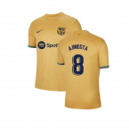 2022-2023 Barcelona Vapor Match Third Shirt (A INIESTA 8)