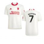 2023-2024 Man Utd Third Shirt (Kids) (Beckham 7)