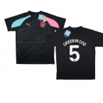 2023-2024 Man City Pre-Match Jersey (Dark Navy) - Kids (AKANJI 25)