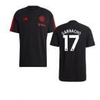 2023-2024 Man Utd Training Tee (Black) (Antony 21)