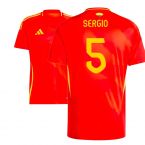 2024-2025 Spain Home Shirt (Busquets 5)