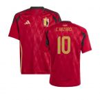 2024-2025 Belgium Home Shirt (Kids) (E Hazard 10)