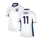 2024-2025 England Home Shirt (Foden 7)