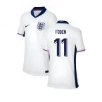 2024-2025 England Home Shirt (Kids) (Foden 7)