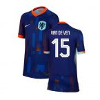 2024-2025 Netherlands Away Shirt (Kids) (Ake 5)