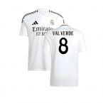 2024-2025 Real Madrid Home Shirt (Valverde 15)