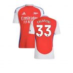 2024-2025 Arsenal Home Shirt (Adams 6)