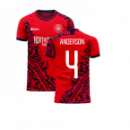 Aberdeen 2023-2024 Home Concept Football Kit (Libero) (ANDERSON 4) - Womens