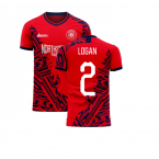 Aberdeen 2023-2024 Home Concept Football Kit (Libero) (Logan 2) - Womens