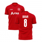 Aberdeen 2023-2024 Home Concept Football Kit (Airo) (BROWN 8)