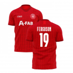 Aberdeen 2023-2024 Home Concept Football Kit (Airo) (FERGUSON 19)