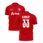 Aberdeen 2025-2026 Home Concept Football Kit (Airo) (KENNEDY 33)