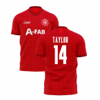 Aberdeen 2023-2024 Home Concept Football Kit (Airo) (TAYLOR 14)