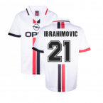 AC Milan 1996 Away Retro Shirt (Ibrahimovic 21)