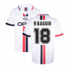 AC Milan 1996 Away Retro Shirt (R Baggio 18)