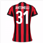 2017-2018 AC Milan Womens Home Shirt (Antonelli 31)