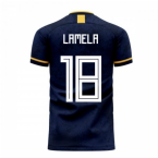 Argentina 2023-2024 Away Concept Football Kit (Libero) (LAMELA 18)