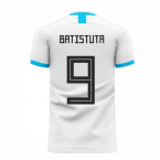 Argentina 2025-2026 Home Concept Football Kit (Libero) (BATISTUTA 9)