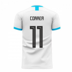 Argentina 2023-2024 Home Concept Football Kit (Libero) (CORREA 11)