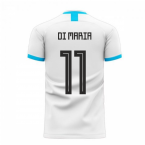 Argentina 2023-2024 Home Concept Football Kit (Libero) (DI MARIA 11)