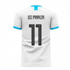 Argentina 2025-2026 Home Concept Football Kit (Libero) (DI MARIA 11)