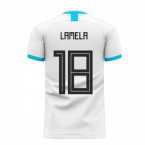 Argentina 2023-2024 Home Concept Football Kit (Libero) (LAMELA 18)