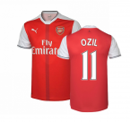 Arsenal 2016-17 Home Shirt ((Excellent) L) (Ozil 11)