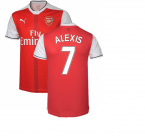 Arsenal 2016-17 Home Shirt ((Fair) M) (Alexis 7)