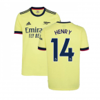 Arsenal 2021-2022 Away Shirt (Kids) (HENRY 14)