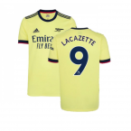Arsenal 2021-2022 Away Shirt (LACAZETTE 9)