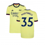 Arsenal 2021-2022 Away Shirt (MARTINELLI 35)