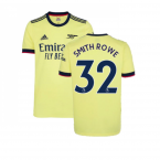 Arsenal 2021-2022 Away Shirt (SMITH ROWE 10)