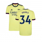 Arsenal 2021-2022 Away Shirt (XHAKA 34)