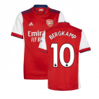 Arsenal 2021-2022 Home Shirt (Kids) (BERGKAMP 10)