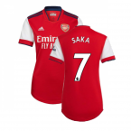 Arsenal 2021-2022 Home Shirt (Ladies) (SAKA 7)