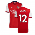 Arsenal 2021-2022 Home Shirt (WILLIAN 12)