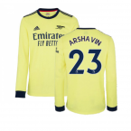 Arsenal 2021-2022 Long Sleeve Away Shirt (ARSHAVIN 23)