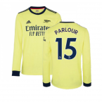 Arsenal 2021-2022 Long Sleeve Away Shirt (PARLOUR 15)