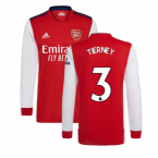 Arsenal 2021-2022 Long Sleeve Home Shirt (TIERNEY 3)