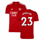 Arsenal 2021-2022 Training Shirt (Active Maroon) - Kids (ARSHAVIN 23)