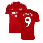 Arsenal 2021-2022 Training Shirt (Active Maroon) - Kids (LACAZETTE 9)