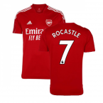 Arsenal 2021-2022 Training Shirt (Active Maroon) - Kids (ROCASTLE 7)