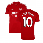 Arsenal 2021-2022 Training Shirt (Active Maroon) - Kids (Your Name)